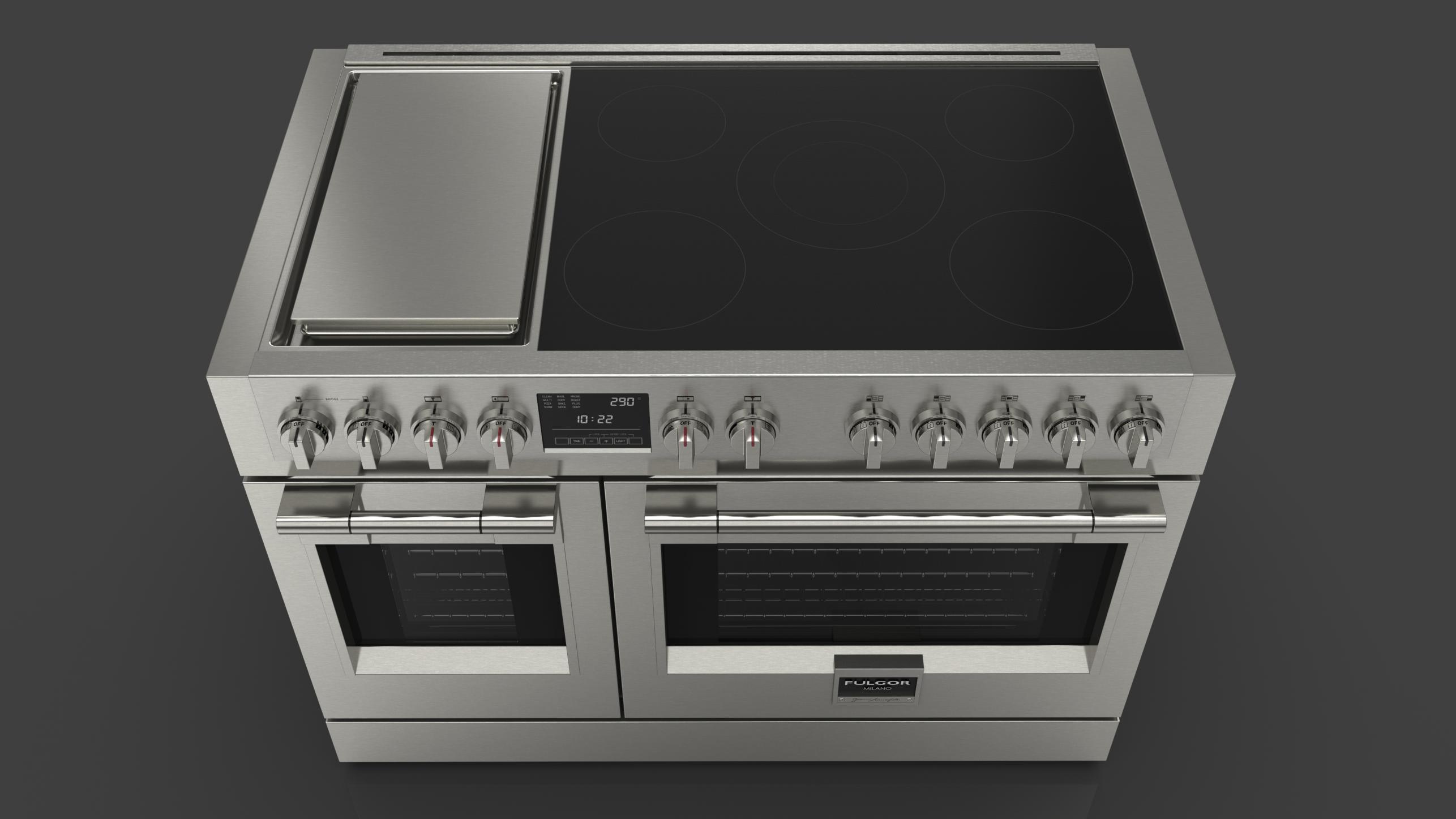 1000mm induction best sale range cooker